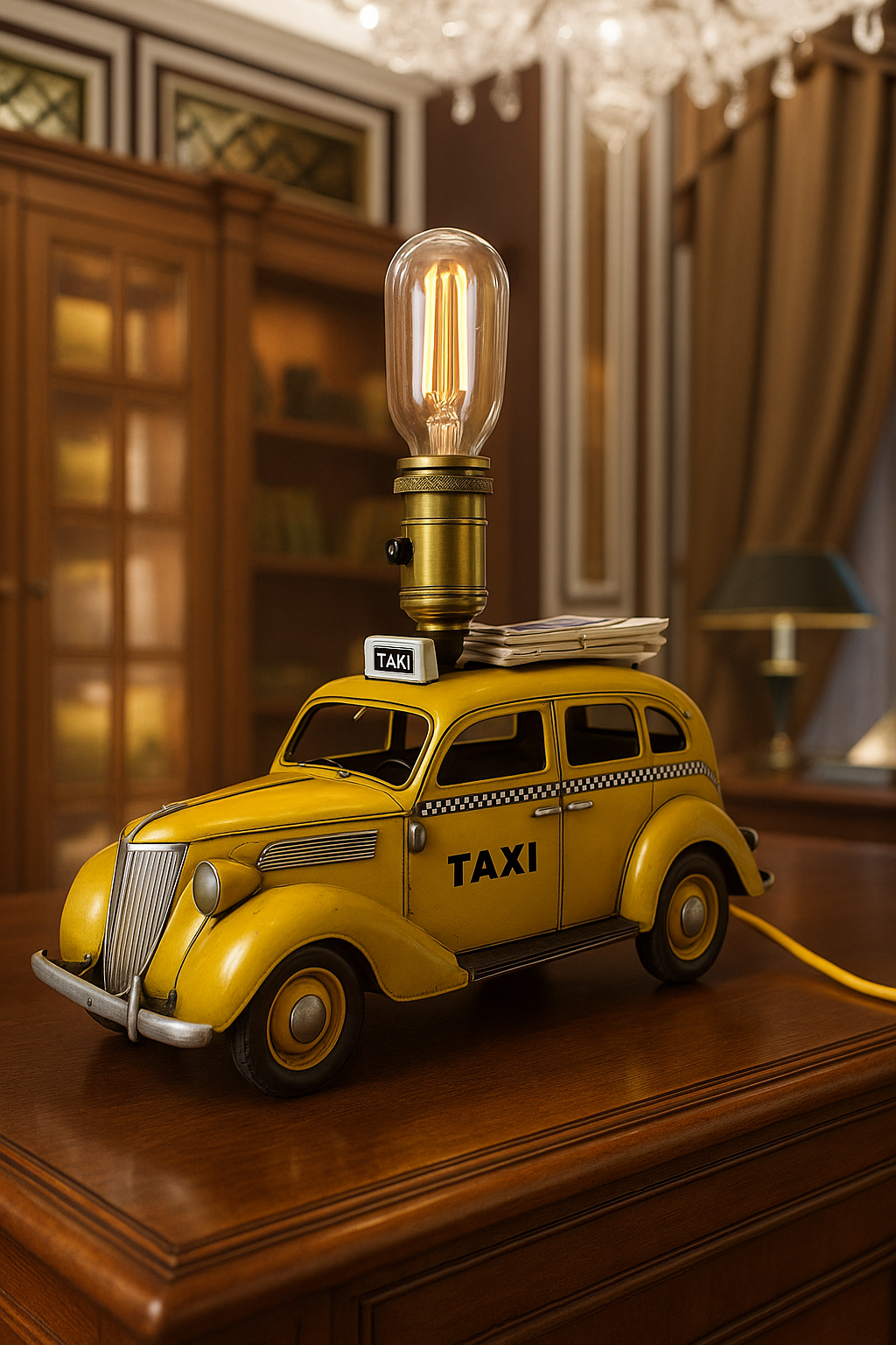 Yellow Cab Lamp
